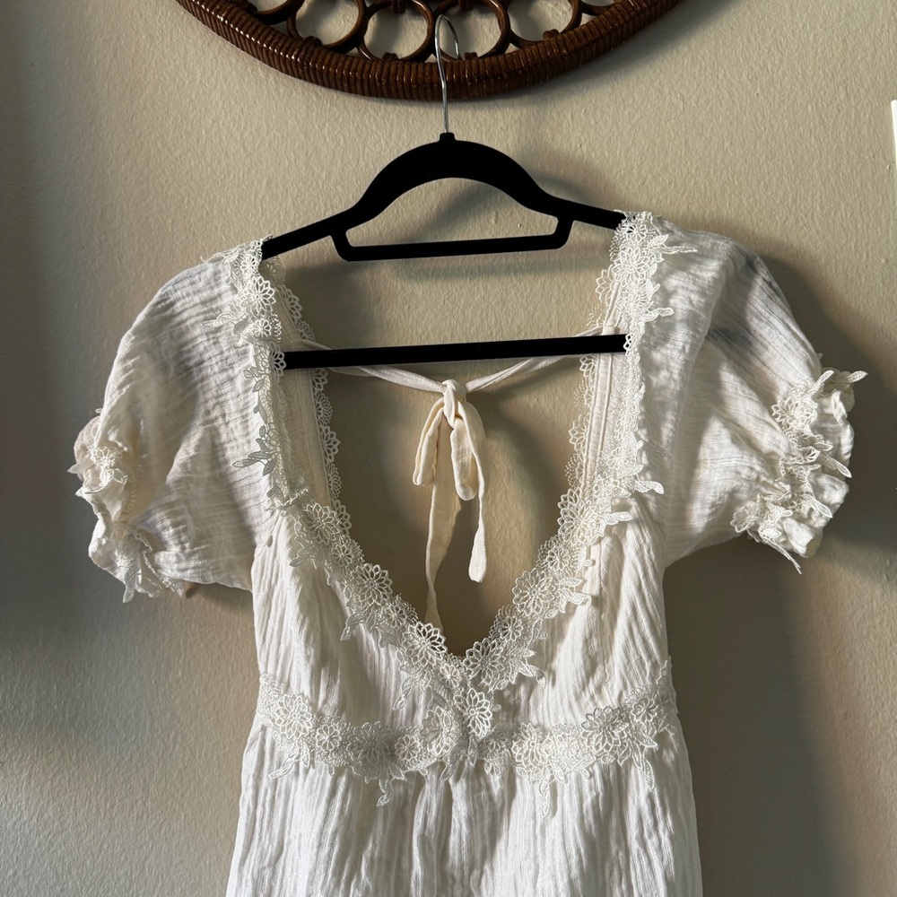 For Love and Lemons Crema Babydoll dress Size XS - Picture 4 of 13